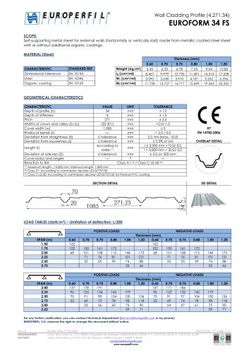 EUROFORM 34 FS