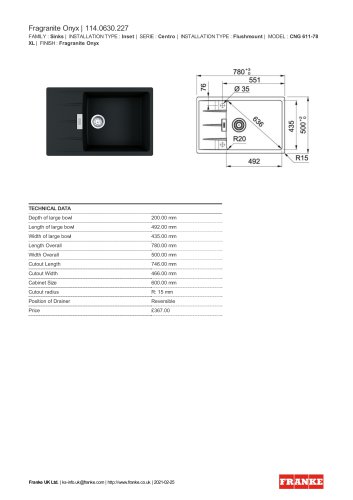 Fragranite Onyx | 114.0630.227