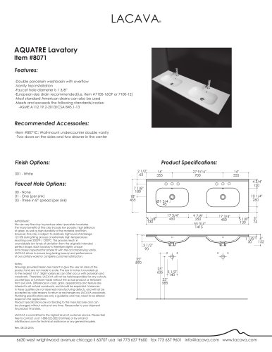 AQUATRE # 8071