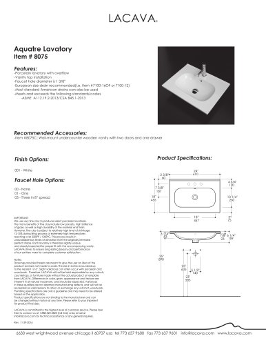 AQUATRE # 8075