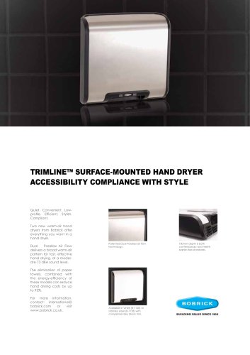 TrimLine Hand Dryers