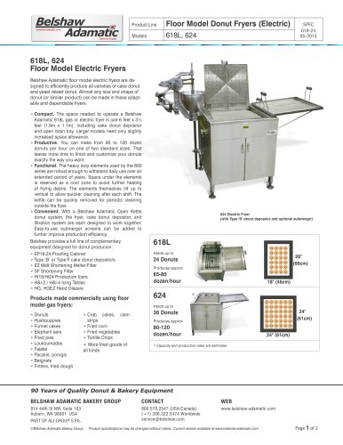 618L Donut Fryer (Electric)