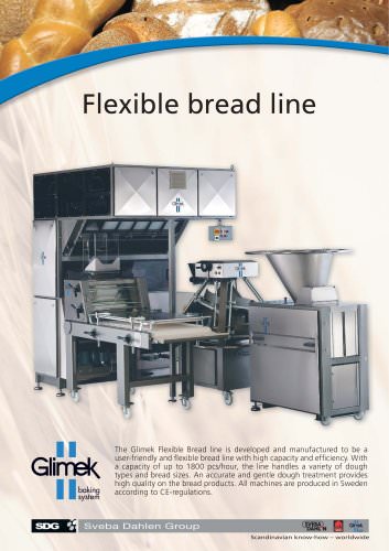 Flexible bread line