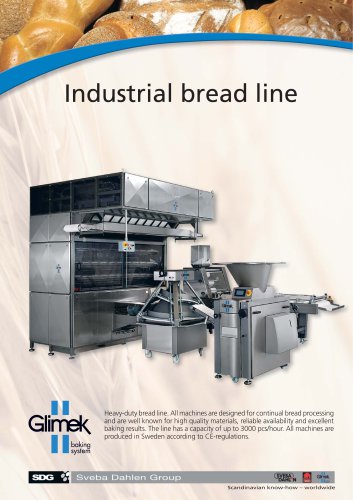 Glimek Industrial Bread Line with MO-881