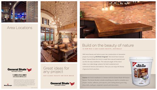 Thin Brick Quadfold Brochure