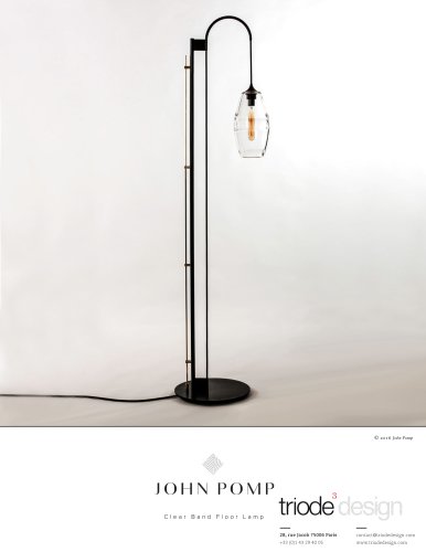 Clear Band Floor Lamp