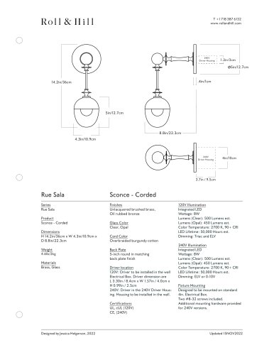 Rue Sala Surface Mount