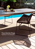 Tisca Garden Rugs. Tappeti per vivere all’aperto.