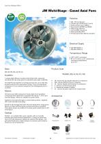 JM Multi-Stage - Cased Axial Fans
