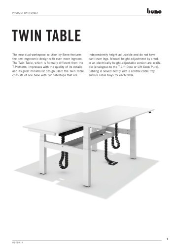 TWIN TABLE