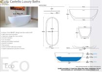 ECO FREESTANDING LUXURY OVAL DESIGNER BATH