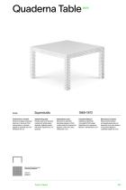 Catalogo 2600 QUADERNA TABLE - 1