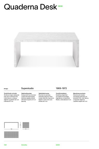 Catalogo 2830 QUADERNA DESK