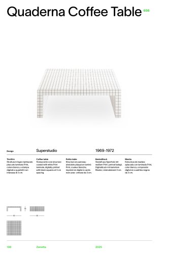 Catalogo 656 QUADERNA COFFEE TABLE