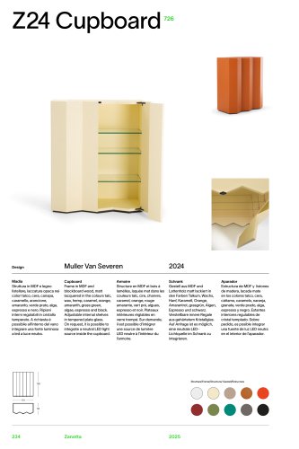 Catalogo 726 Z24 CUPBOARD