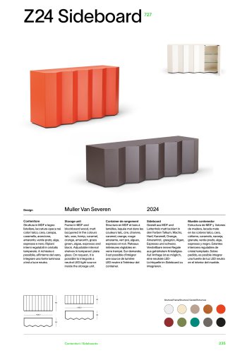 Catalogo 727 Z24 SIDEBOARD