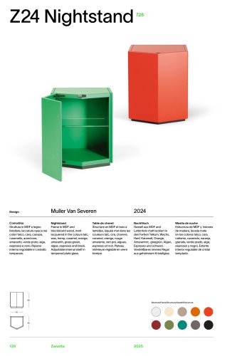 Catalogo 728 Z24 NIGHTSTAND