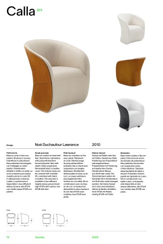 Catalogo 873 CALLA
