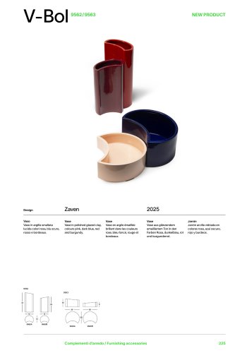 Catalogo 9562-9563 V-BOL