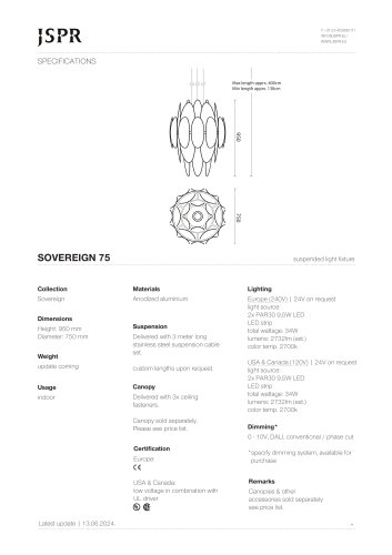 JSPR-Sovereign-specifications