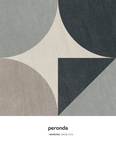 PERONDA NOVEDADES CERSAIE 18