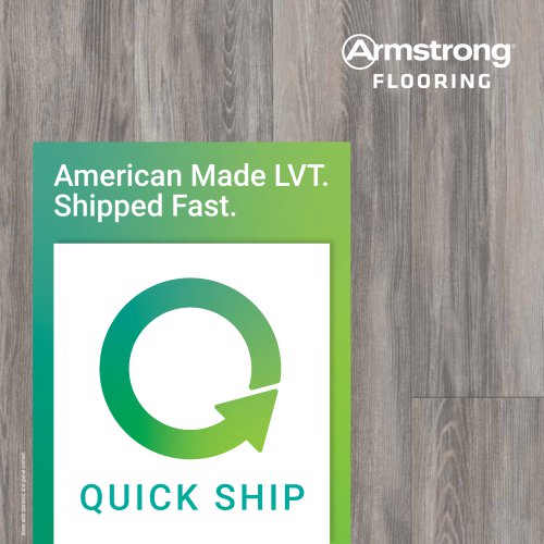 American Made LVT. Shipped Fast.