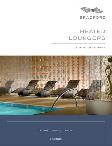 bradford heated loungers