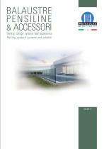 Balustre, pensiline e accessori