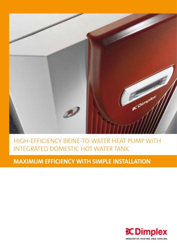 SIW-TU Brine-to-water heat pump