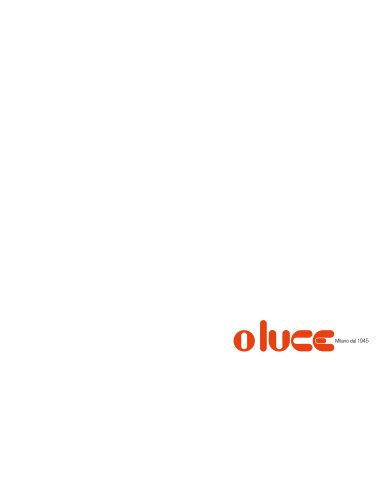 OLUCE CATALOGUE 2016