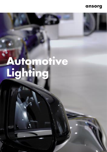 Brochure 'Automotive Lighting'