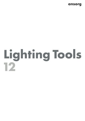 Catalogue 'Lighting Tools 2012´