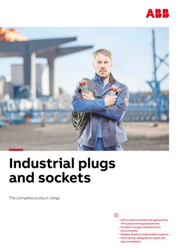 Industrial plugs and sockets