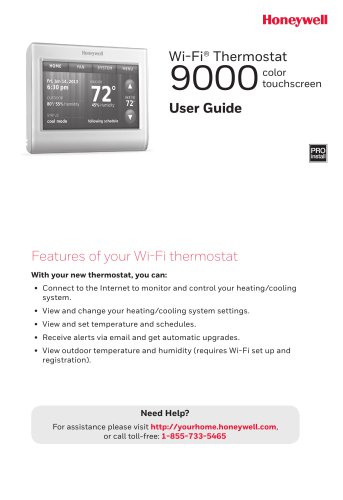 Wi-Fi® Thermostat 9000