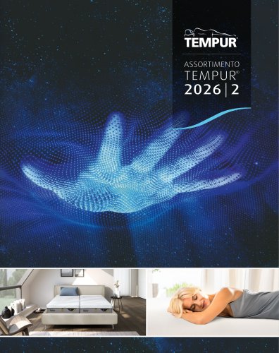 TEMPUR® Sortimentsübersicht Discovery / SmartCool™ 2026/2