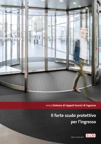 Sistema di tappeti tecnici di ingresso