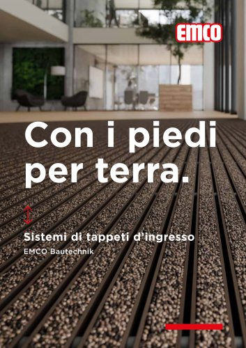 Sistemi di tappeti d&rsquo;ingresso