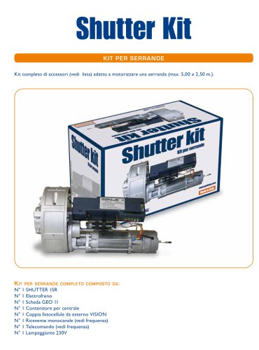 Shutter Kit