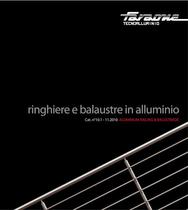 Catalogo 10a. Balaustre e ringhiere in alluminio. - 1