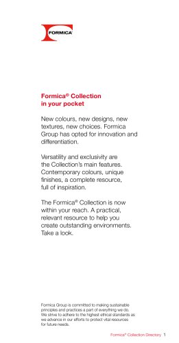 Formica® Collection Directory