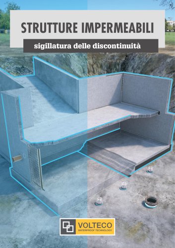 Volteco Strutture impermeabili Sigillatura delle Discontinuit&agrave;