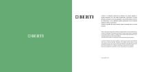 BERTI PREFINITI ED 2026-2