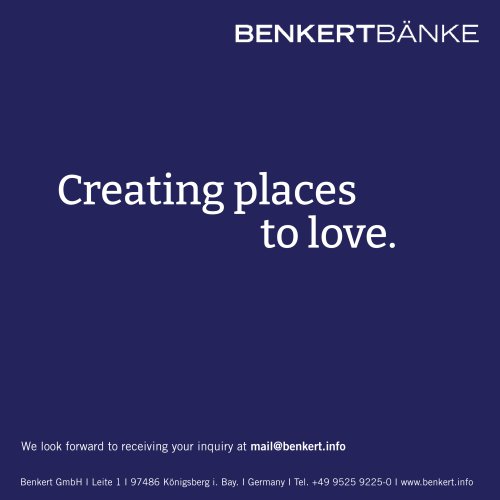 BENKERT BAENKE main catalogue