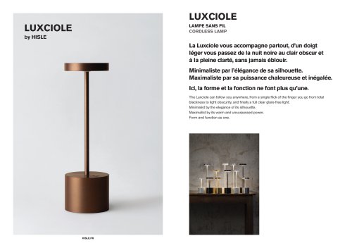 LUXCIOLE Petit modèle