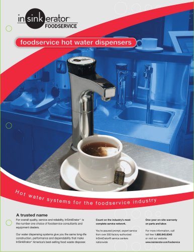 Foodservice Hot Water Brochure