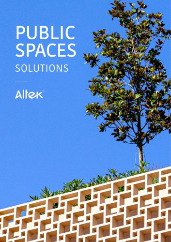 SOLUZIONI PER L'ARREDO URBANO