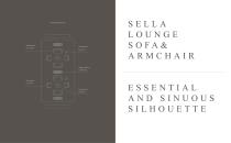 Sella lounge sofa & armchair - 3