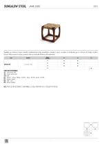 scheda tecnica bungalow stool - 1