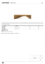 scheda tecnica curve bench