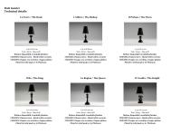 Chess lamps HR1 - 6